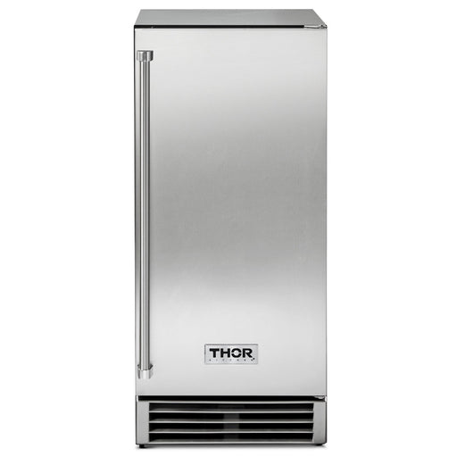 THOR 15 Inch Built - In Ice Maker in Stainless Steel TIM1501 - Farmhouse Kitchen and Bath