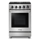 THOR 24" Freestanding Gas Range in Stainless Steel, LRG2401U