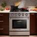 THOR 30" Professional Propane Range in Stainless Steel, HRG3080ULP - Farmhouse Kitchen and Bath