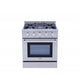 THOR Professional 30" Propane Range in Stainless Steel, HRD3088ULP