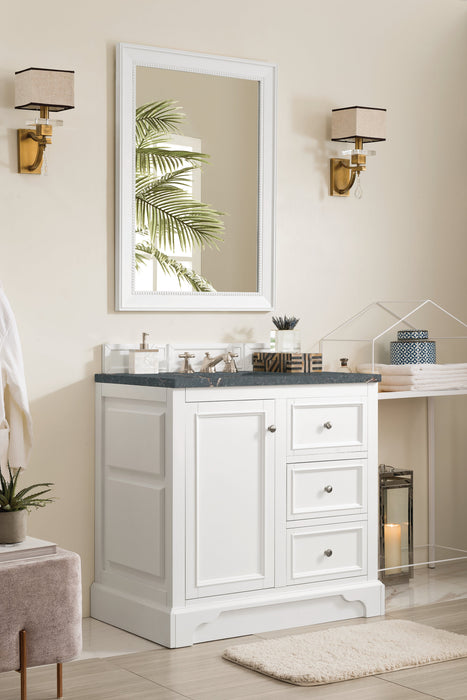 James Martin De Soto 36" Single Bathroom Vanity, Bright White