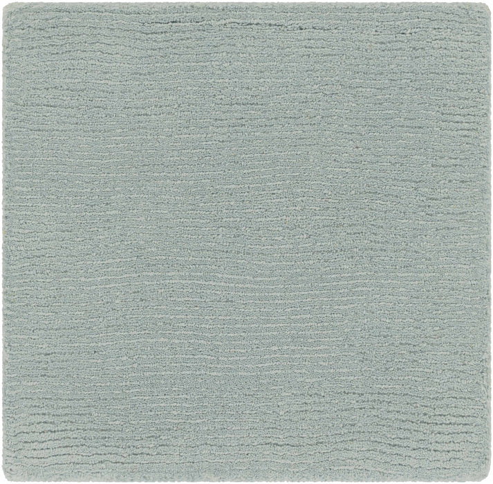 Brockton Solid Wool Dusty Sage Area Rug