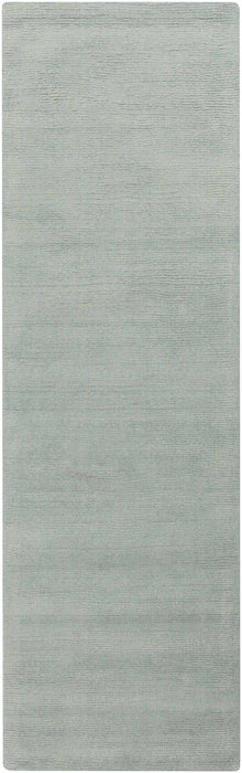 Brockton Solid Wool Dusty Sage Area Rug