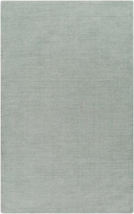 Brockton Solid Wool Dusty Sage Area Rug