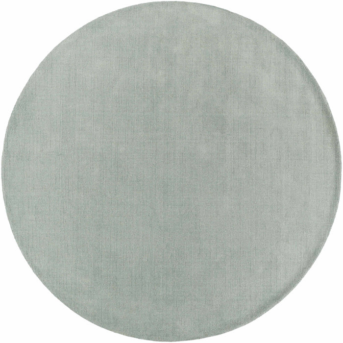 Brockton Solid Wool Dusty Sage Area Rug