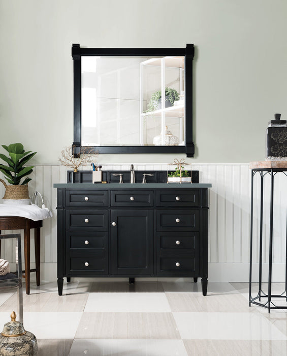 James Martin Brittany 48" Single Bathroom Vanity, Black Onyx