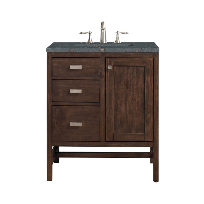 James Martin Addison 30" Single Bathroom Vanity, Mid-Century Acacia