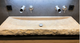 Troia Light Travertine Rectangular Vessel Sink Honed and Hand-Split (W)16" (L)48" (H)4"