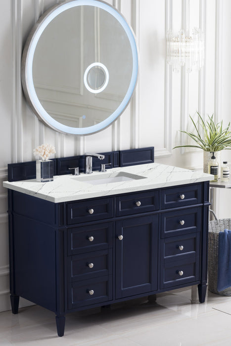 James Martin Brittany 48" Single Bathroom Vanity, Victory Blue
