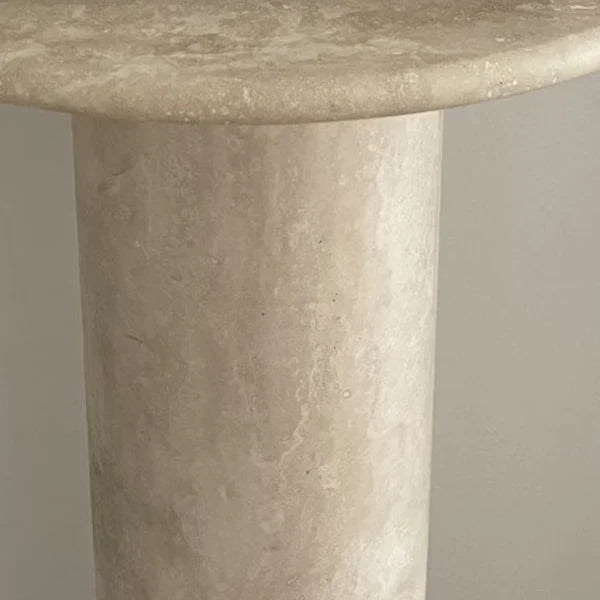Beige Travertine Designer Console Table 48x15x36 Filled Honed