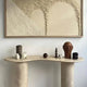 Beige Travertine Designer Console Table 48x15x36 Filled Honed