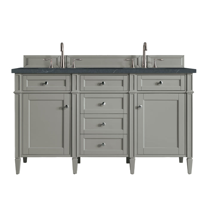 James Martin Brittany 60" Double Bathroom Vanity, Urban Gray