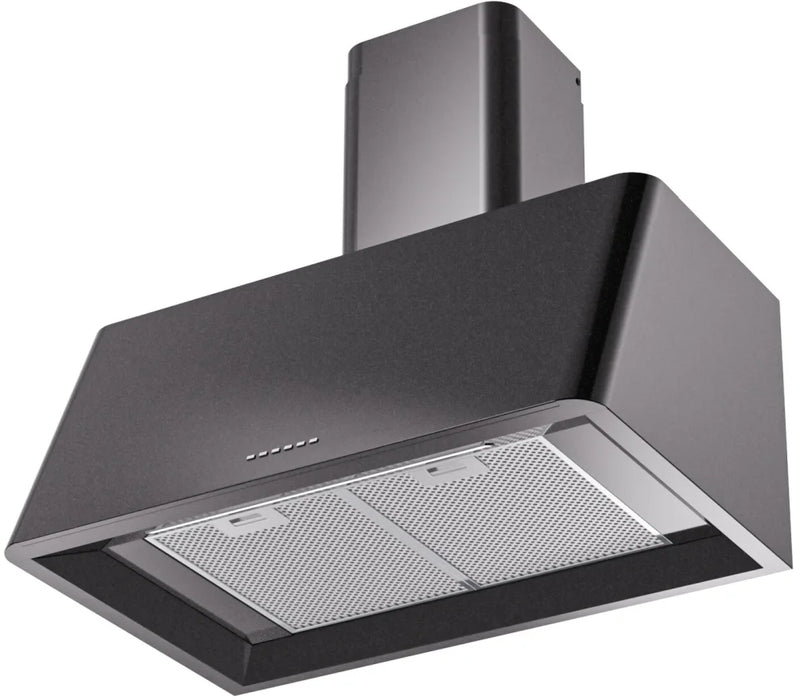 ILVE Nostalgie 30" Wall Mount Range Hood Glossy Black UAG30BK