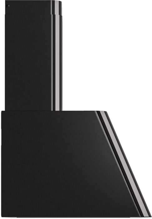 ILVE Nostalgie 30" Wall Mount Range Hood Glossy Black UAG30BK