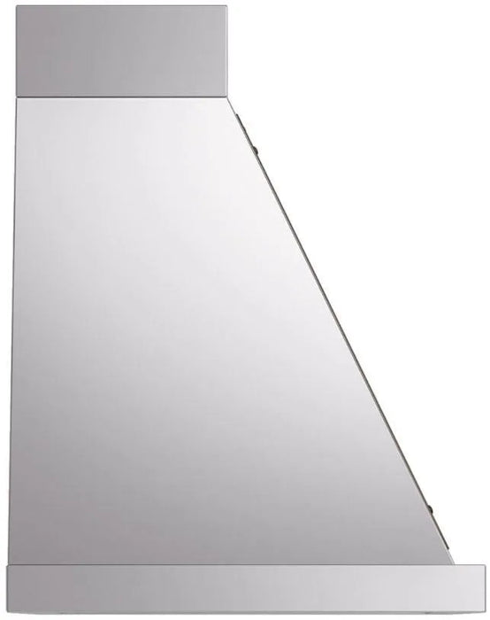 ILVE Nostalgie 30" Wall Mount Stainless Steel, Copper Trim Range Hood UANB30SSP