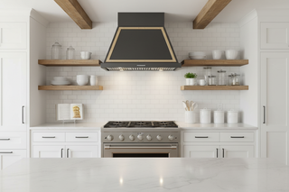 ILVE Nostalgie 30" Wall Mount Range Hood UANB36 — UANB36AWB