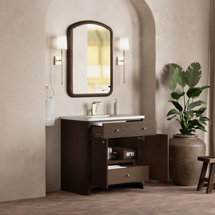 James Martin Gracyn 36" Single Bathroom Vanity, Sable