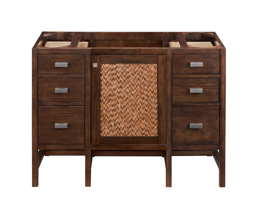 James Martin Addison 48" Single Bathroom Vanity, Mid-Century Acacia