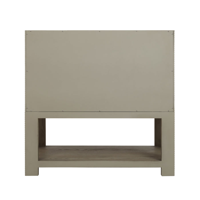 James Martin Lucian 36" Single Bathroom Vanity, Pebble Oak
