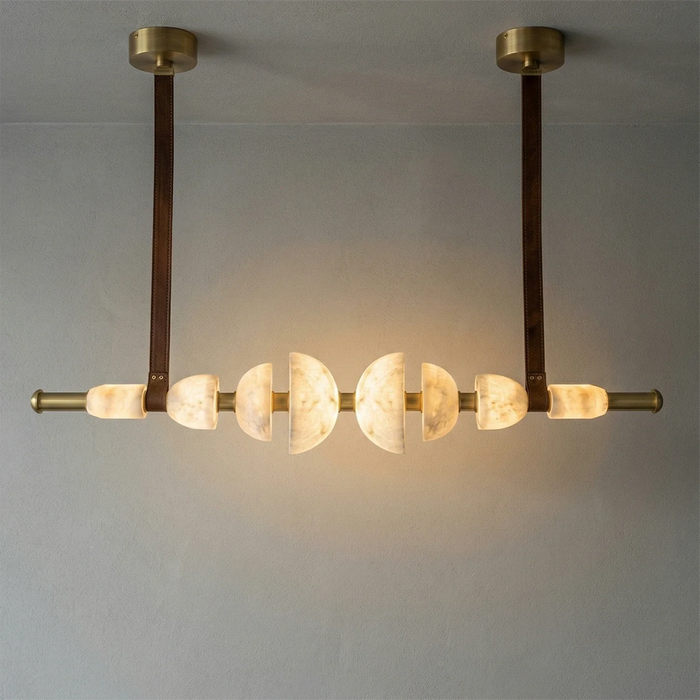 Lumina Alabaster Linear Chandelier