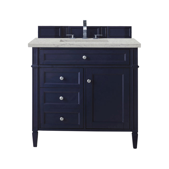 James Martin Brittany 36" Single Bathroom Vanity, Victory Blue