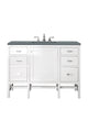 James Martin Addison 48" Single Bathroom Vanity, Glossy White