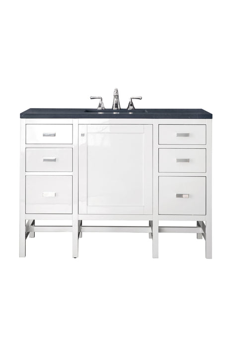 James Martin Addison 48" Single Bathroom Vanity, Glossy White