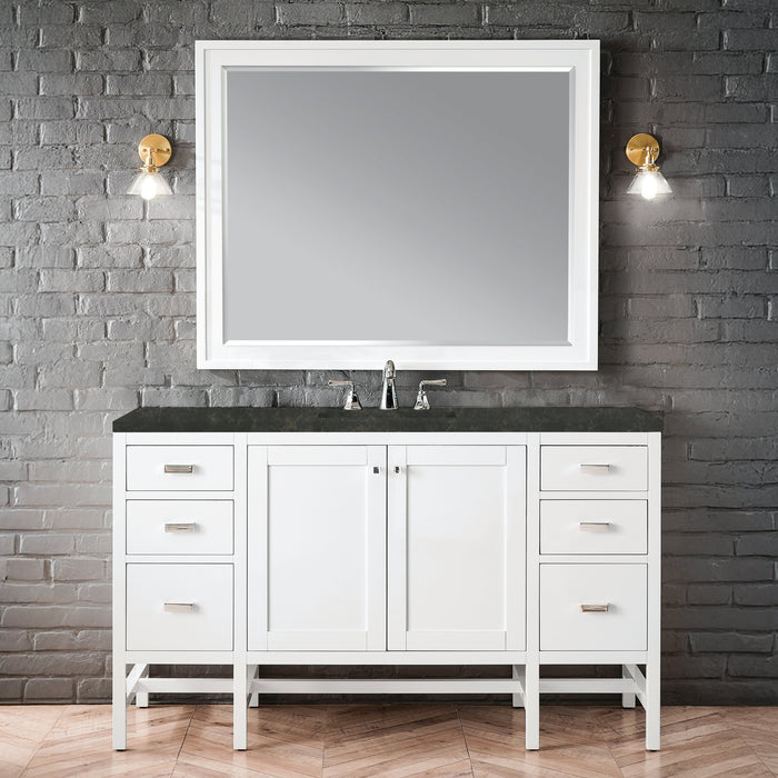 James Martin Addison 60" Single Bathroom Vanity, Glossy White