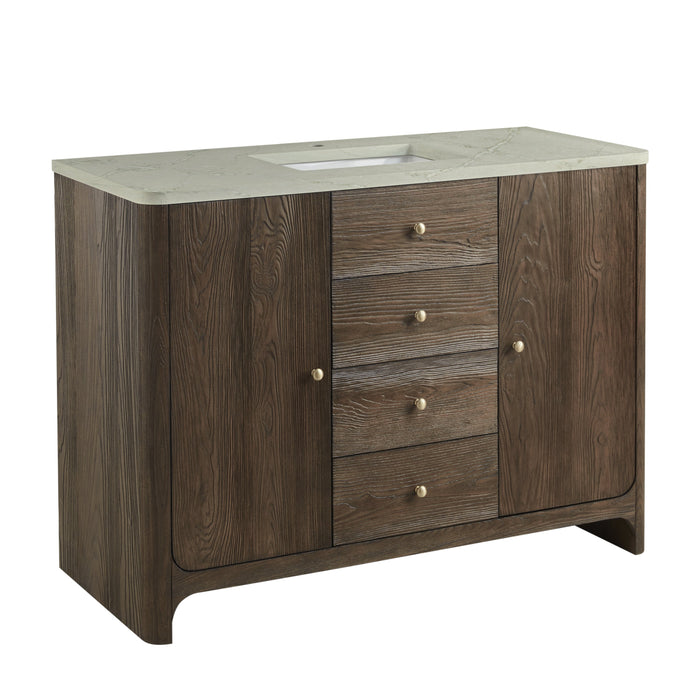 James Martin Gracyn 48" Single Bathroom Vanity, Sable