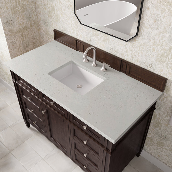 James Martin Brittany 48" Single Bathroom Vanity, Burnished Mahogany