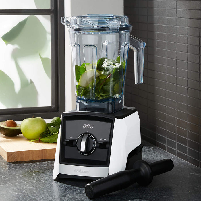 Vitamix ® A2500 White Blender with Food Processor Attachment 114883 - Farmhouse Kitchen and Bath