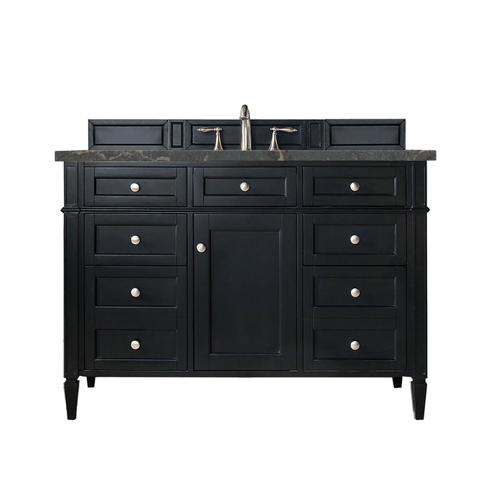 James Martin Brittany 48" Single Bathroom Vanity, Black Onyx