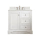 James Martin De Soto 36" Single Bathroom Vanity, Bright White