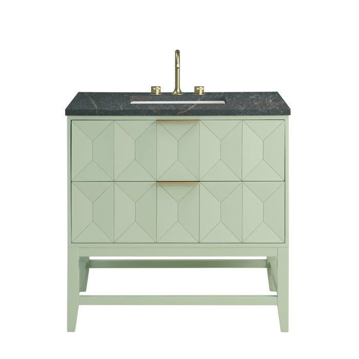James Martin Emmeline 36" Single Bathroom Vanity, Pistachio