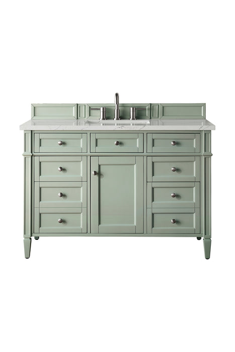 James Martin Brittany 48" Single Bathroom Vanity, Sage Green