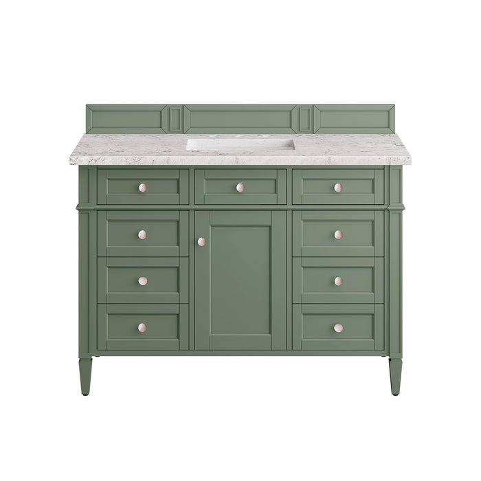 James Martin Brittany 48" Single Bathroom Vanity, Smokey Celadon