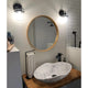 Carrara White Marble Wave Shaped Vessel Bathroom Sink 14x24x6