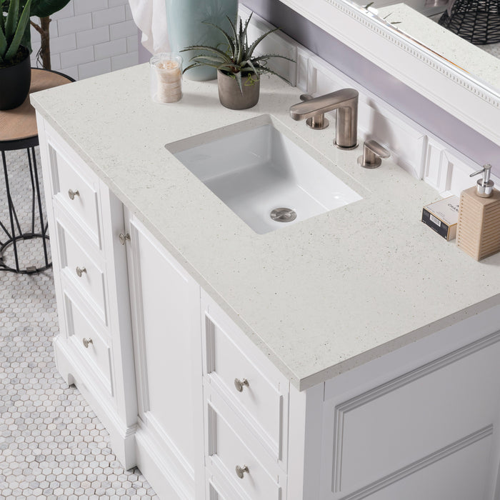 James Martin De Soto 48" Single Bathroom Vanity, Bright White