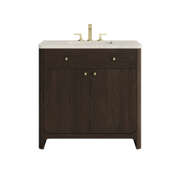 James Martin Gracyn 36" Single Bathroom Vanity, Sable