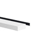 Floating Shelf- White Conversion Varnish Paint - 2 Inches Thick