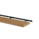 Floating Shelf- White Oak - 1.25 Inches Thick