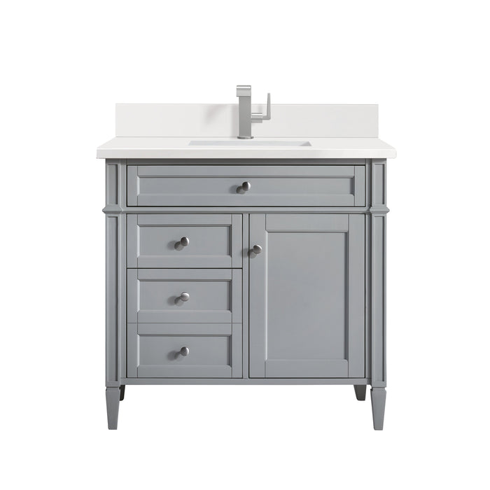 James Martin Brittany 36" Single Bathroom Vanity, Urban Gray
