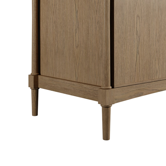 James Martin Kinnsden 36" Single Bathroom Vanity, Weathered Oak