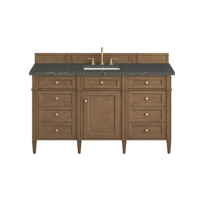 James Martin Brittany 60" Single Bathroom Vanity, Pecan