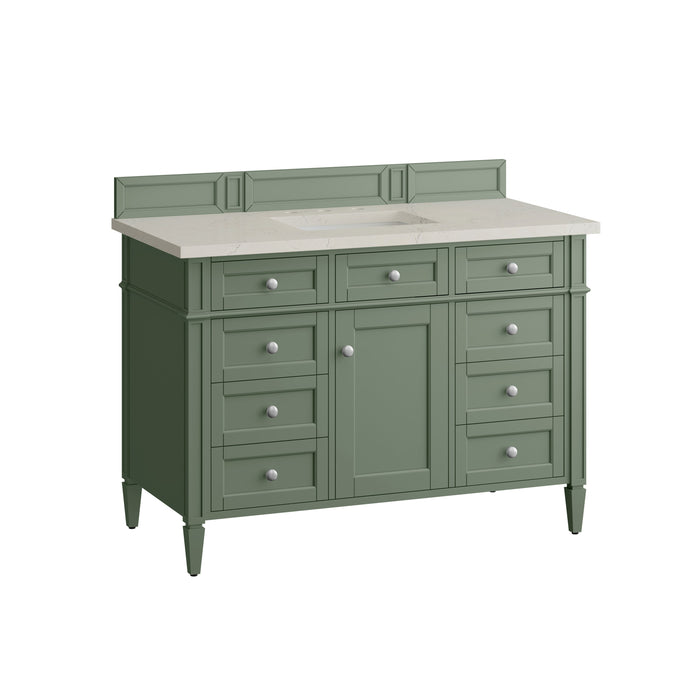 James Martin Brittany 48" Single Bathroom Vanity, Smokey Celadon