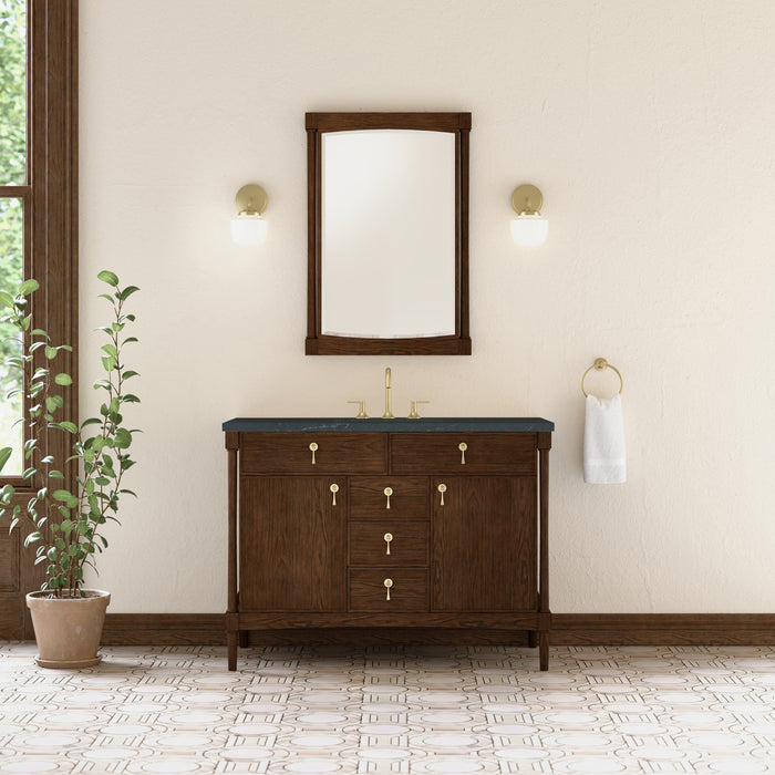 James Martin Kinnsden 48" Single Bathroom Vanity, Sable Oak