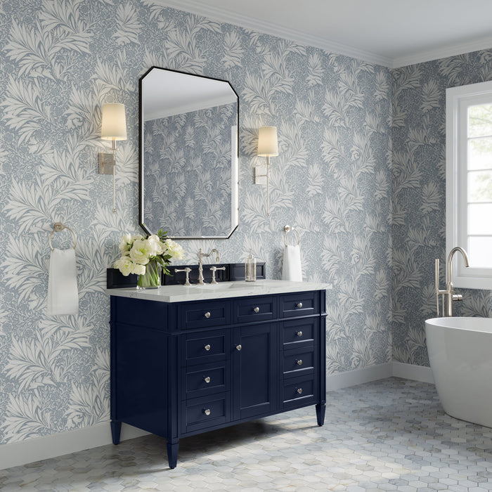 James Martin Brittany 48" Single Bathroom Vanity, Victory Blue