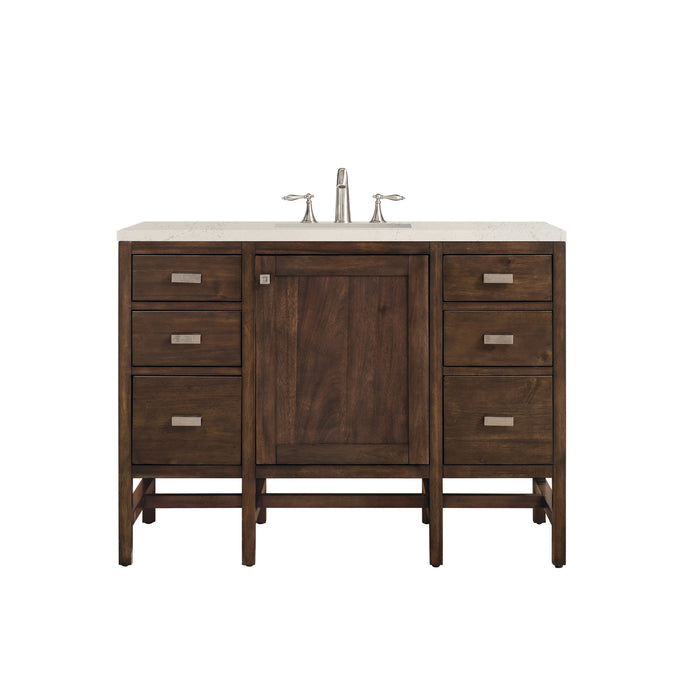 James Martin Addison 48" Single Bathroom Vanity, Mid-Century Acacia