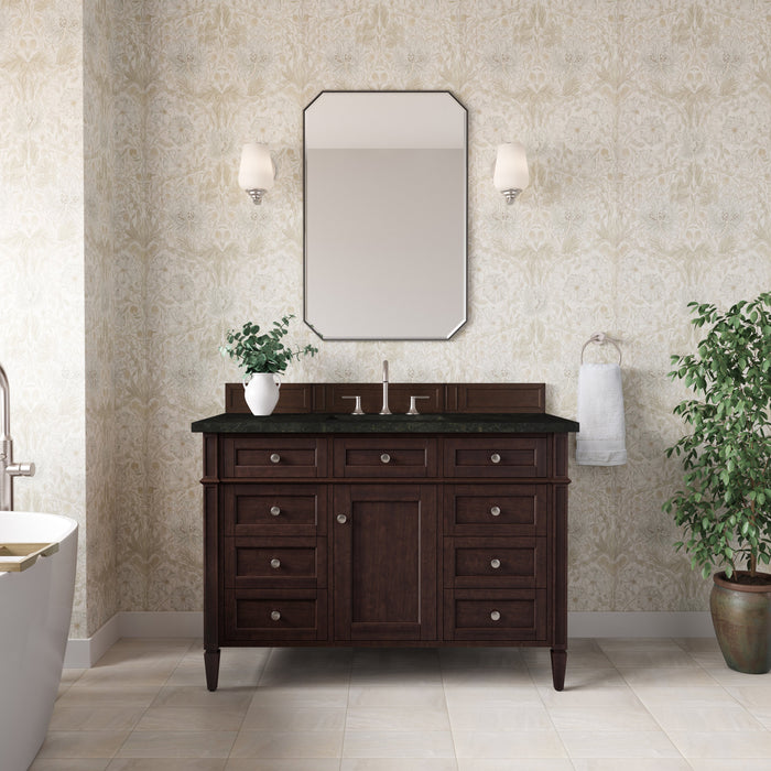 James Martin Brittany 48" Single Bathroom Vanity, Burnished Mahogany
