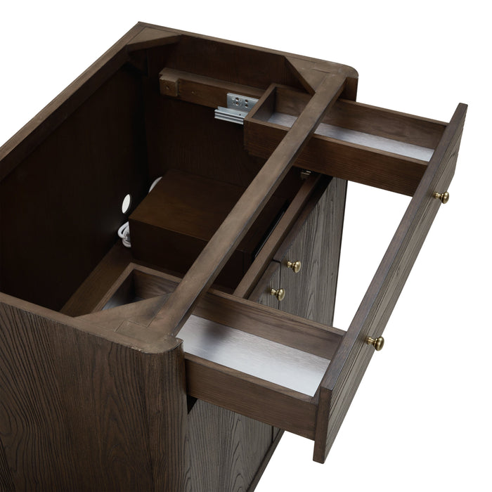 James Martin Gracyn 36" Single Bathroom Vanity, Sable